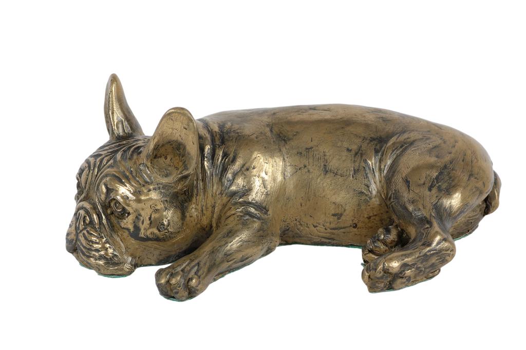 Französische Bulldogge, Frenchie V - Hundestatue, Figur fürs Büro, Trophäe für Hundeausstellung der Marke Art-Dog