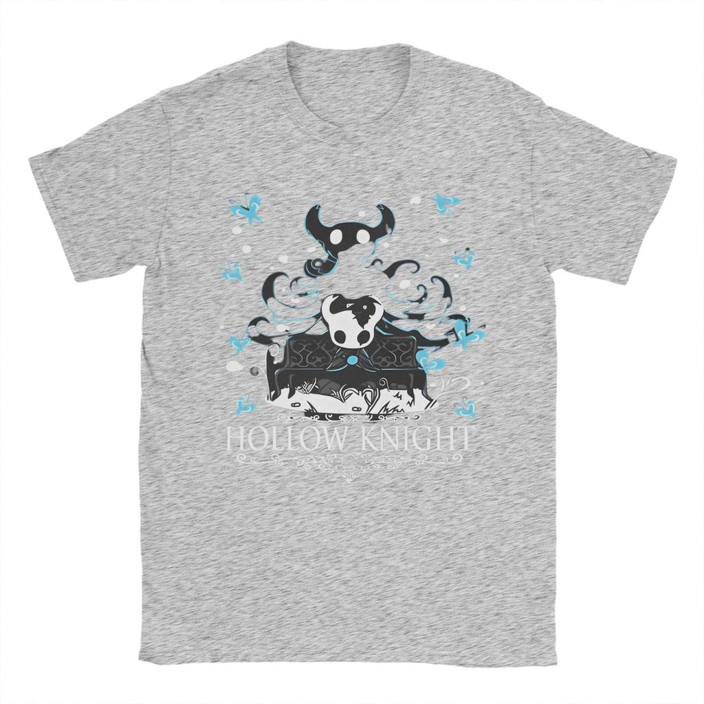 Men Hollow Knight Silksong Game T Shirts  Cotton Tops Creative Short Sleeve O Neck Tee Shirt Classic T-Shirt