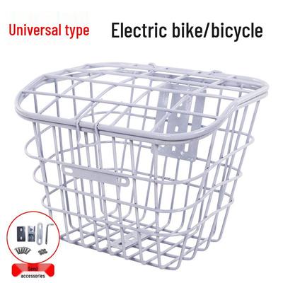 Cesto Elettrico Versatile per Scooter e Bicicletta con Coperchio - Allargato per Animali Domestici, Verdura e Altro