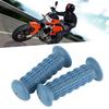 Uniwersalny Gumowy Uchwyt Rękojeści Motocyklowej Kierownica Motocyklowa 25?28mmNiebieski