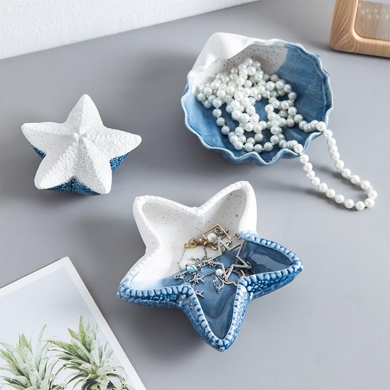 Elegant Cross-Border Jewelry Storage Tray for Earrings, Rings, and Bracelets – Cute Bedside Display
