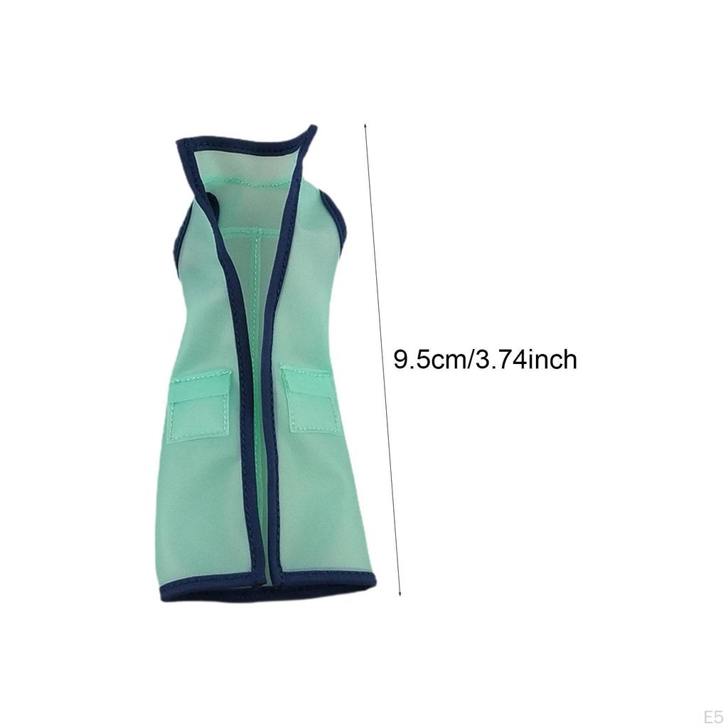 1/12 Regenmantel Kapuzenpullover Lange Jacke Cosplay Puppe Deko Figur Zubehör Trendige Miniatur