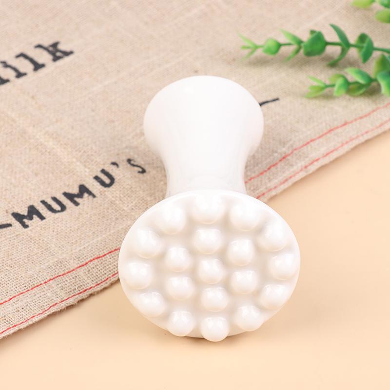 White Ceramic Gua Sha For Face Body Massage Tool Body Guasha Board For Relief Massage Face Lift Gua Sha Massager