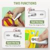Mini Zgrzewarka do Worków 2 w 1 Ładowana przez USB Zgrzewarka Próżniowa i Nóż Ręczne Narzędzie do Zgrzewania Cieplnego Do Przechowywania Żywności Przekąsek Worków Plastikowych