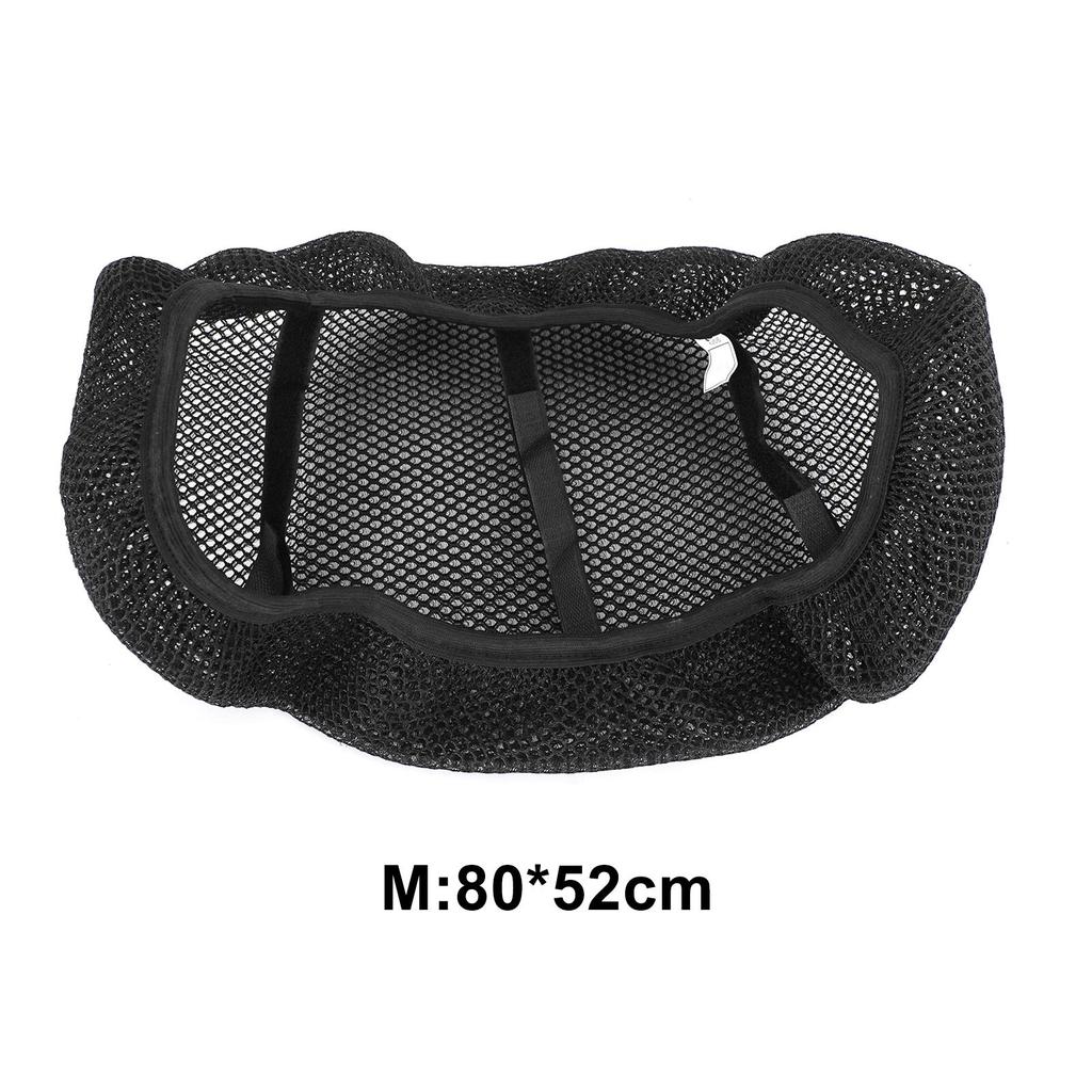Heat-Resistant Net Seat Mesh Cover Universal For Motorcycle Scooter Motorbike M-XXXL