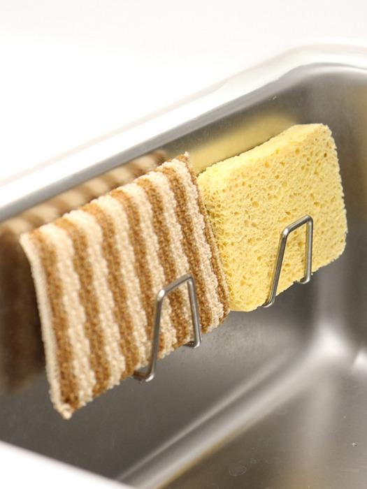 HOMETUDIO HOMETUDIO Держатель для посудомоечной машины из нержавеющей стали Stainless steel dishwashing sponge holder
