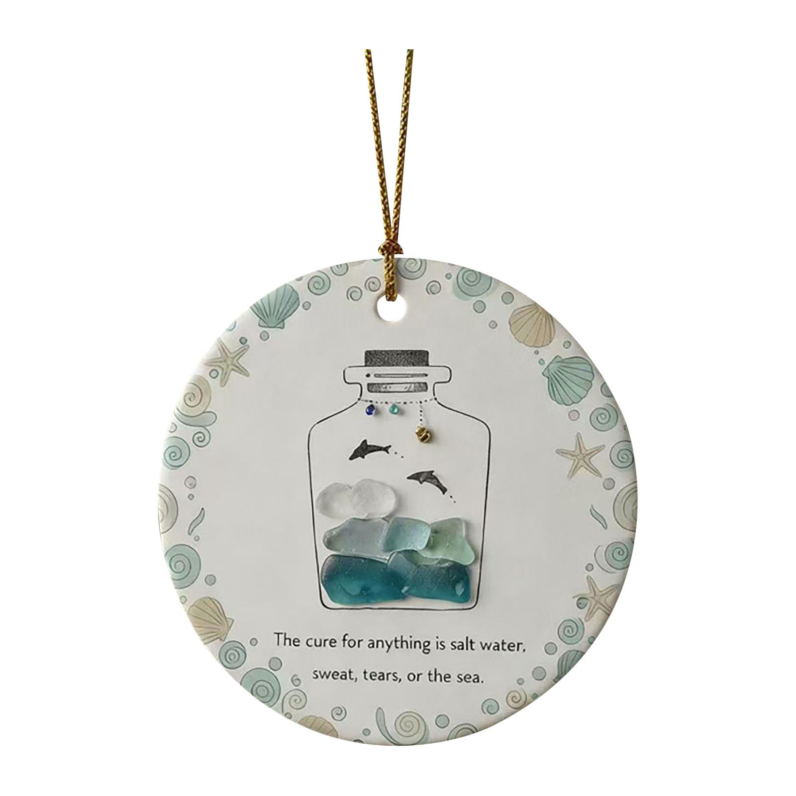 

2D Acrylic Christmas Tree Pendant, Christmas Interior Pendant One Size