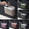 Bling Car Trash Can For Women Rhinestone Auto Door Garbage Bin Seat Back Hanging Storage Box Interior Accessories Organizer