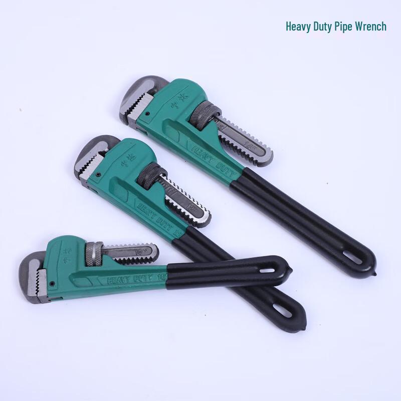 

Beiyou 10-inch Heavy-Duty American Pipe Wrench CN plug (adapter included)