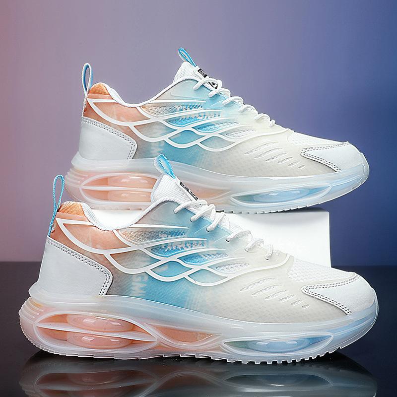 New ModelFashion Men'S Shoes Mesh Luminous Couple Sports Casual Running Shoes Male Teen Dad Shoes
