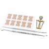 4pcs Ingrown Toenail Correction Kit Glue Free Pedicure Stainless Steel Waterproof Ingrown Toenail