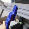 Plastic Sliding Joint Nail Holding Pliers Hand-Operated Nail Fixing Tool  Hammering Nails
