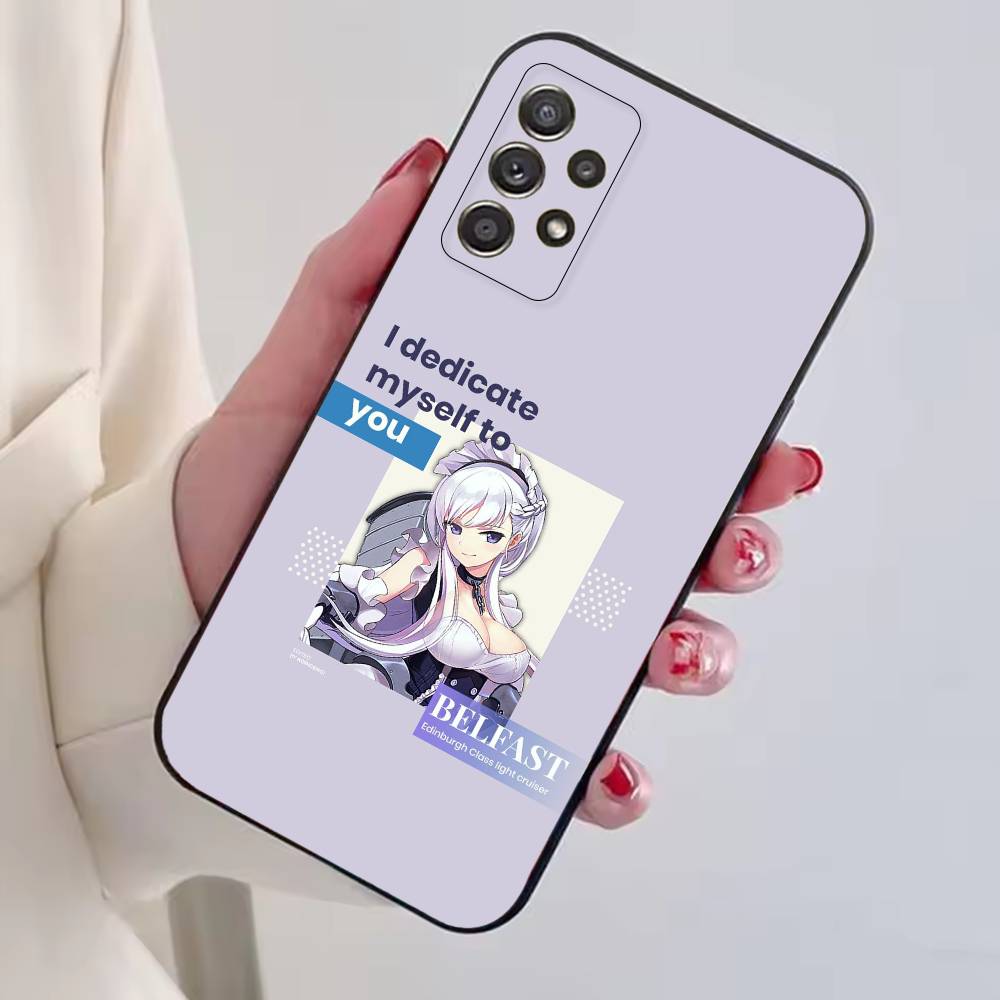 

Game A-Azur Lane B-Belfast Phone Case For Samsung S25,S24,S21,S22,S23,S30,Ultra,S20,Plus,Fe,Lite,Note,10,Black Cover Samsung S25ULTRA