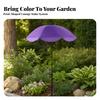 Plant Shade Umbrella with Stake Canopy Ground SilverCoated Material for