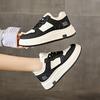 Muffin Platform White Shoes Women's Spring and Autumn 2025 New Korean Version Internet Celebrity Casual Student Board Shoes Women Ins Tide