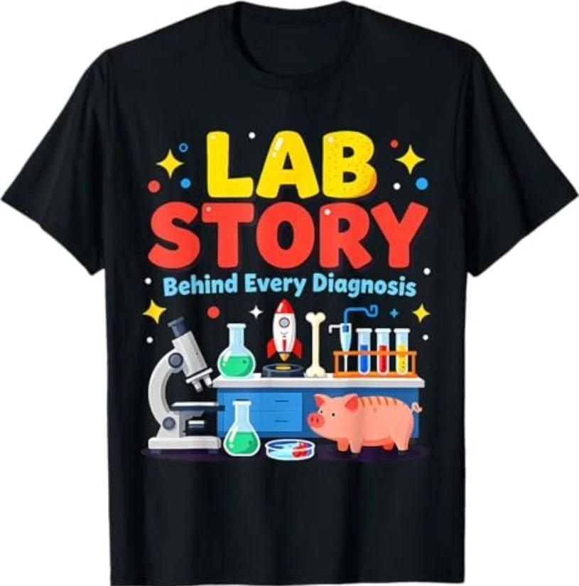Lab Story Lab Week 2026 Medical Laboratory Technician Team T-Shirt 2XL
