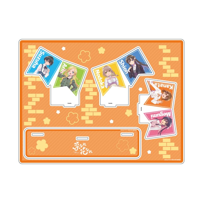 ТВ-аниме «На Нарэ Хана Нарэ» 02 Дизайн флага [Оригинальная иллюстрация] Акриловая диорама