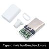 5PCS Type-C USB 3.1 16Pin Connector, Male/Female Socket with 56K Resistor for Soldering Wires & PCB Projects