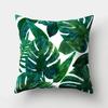 45*45 nordic tropical plam tree green cushion cover decorative pillowcase for sofa car pillow case Home Decoration