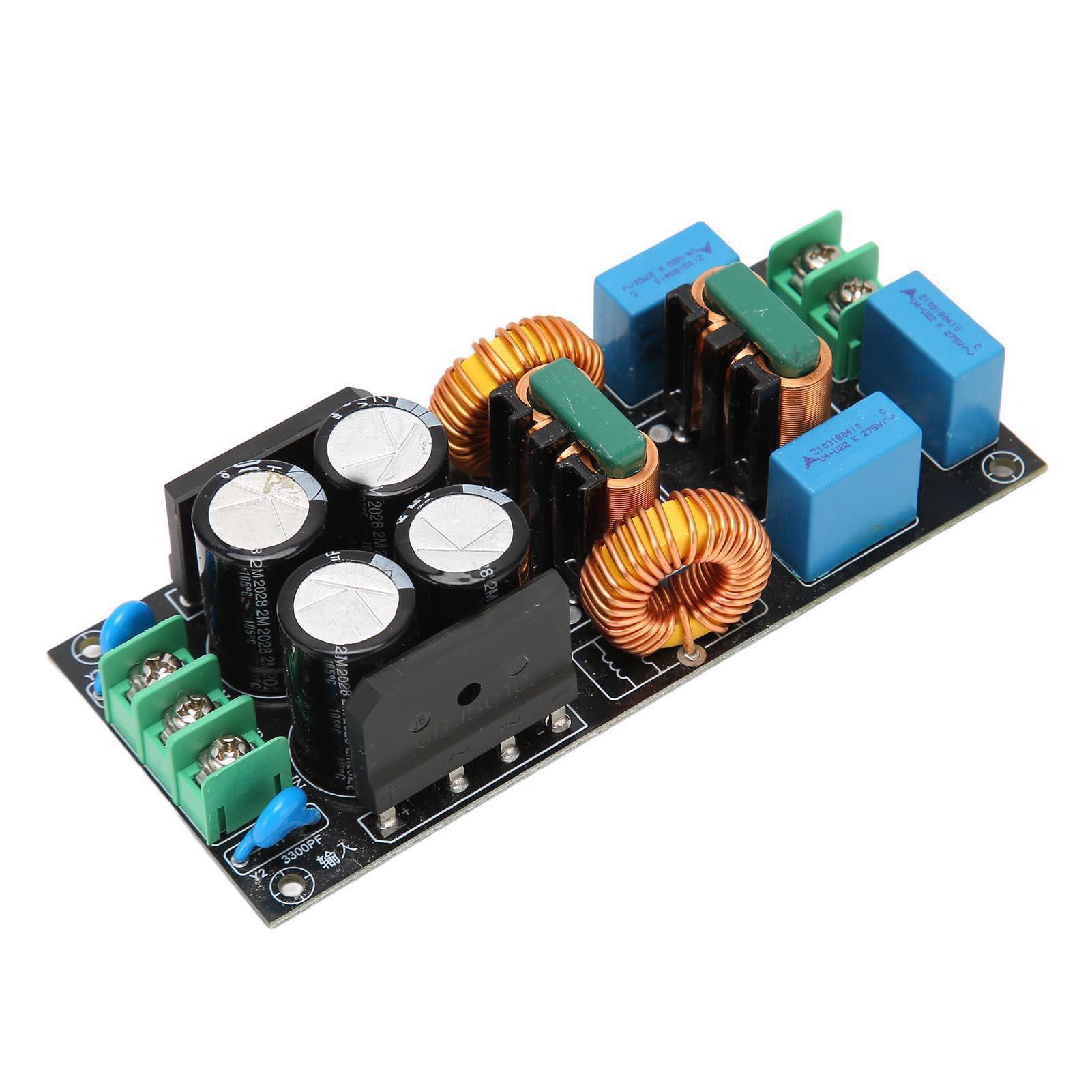 

Power Supply Filter Board Professional Compact Durable EMI Suppression Module for Power Amplifier