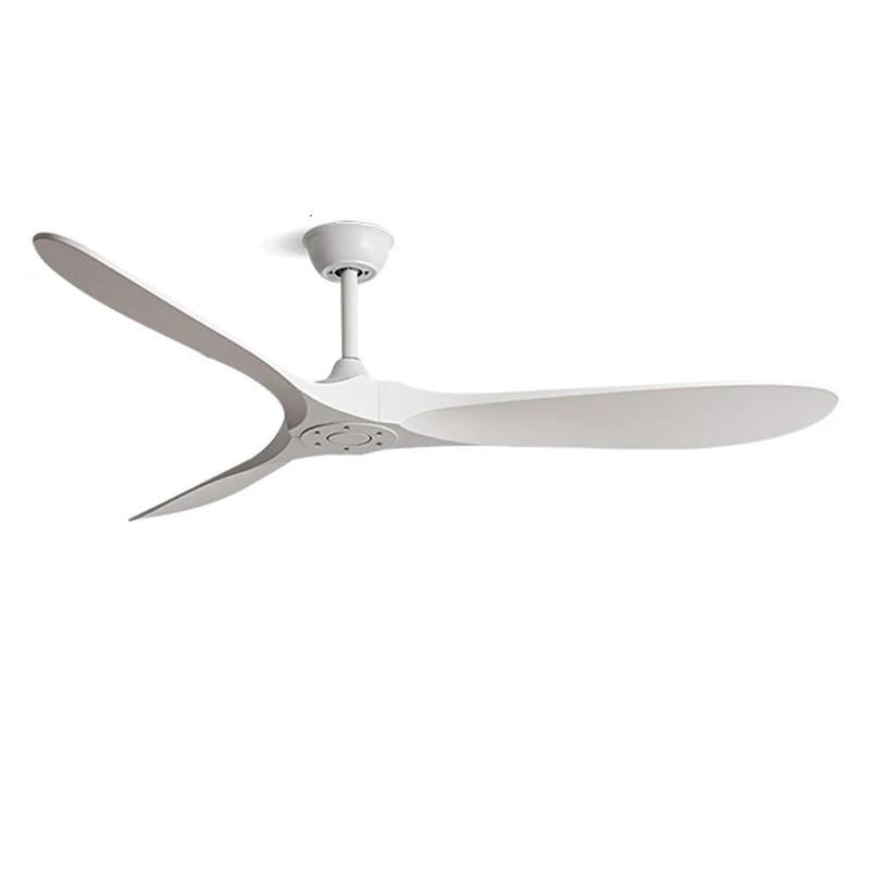 Ventilator de tavan de 52 de inci nuc, telecomandă cu lumină reglabilă, 3 pale de ventilator motor DC reversibil ventilator de tavan