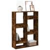 VidaXL Bookcase Smoked Oak 100x33x135 Cm Engineered Wood, Bookshelf, Storage Shelf, Display Cabinet, 3309388