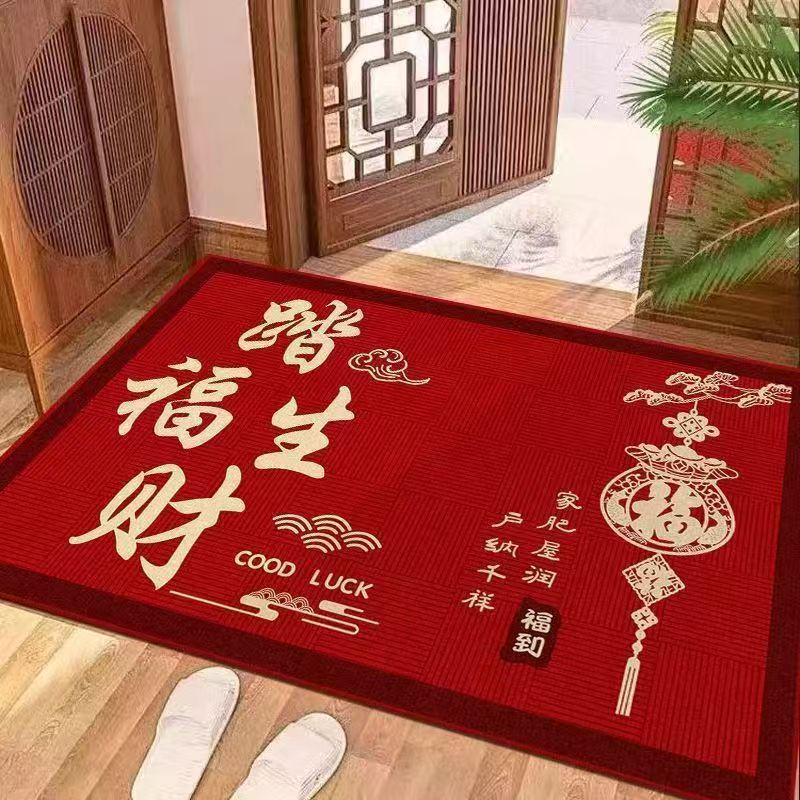 Stain-Resistant Entrance Floor Mat - Durable, Dust-Repellent, Large Hallway Carpet for Home Use