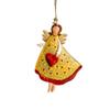 Cartoon Christmas Angel Girl Pendant Paintings Christmas Tree Decoration  Holiday Supplies