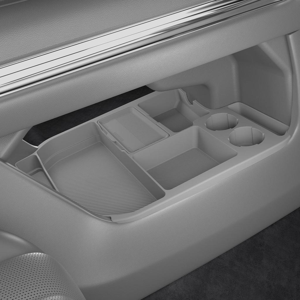 Sienna/Granvia Center Console Storage Organizer: Customized Lower Layer Accessory