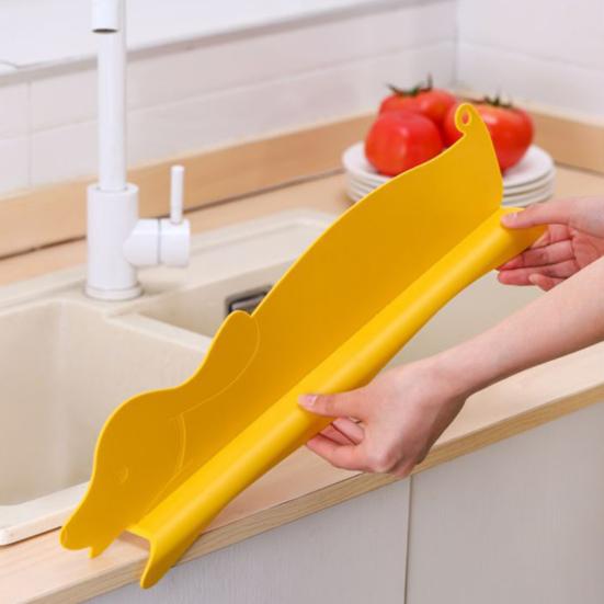 1/2 ks Kreslený pes Ochrana proti stříkající vodě do dřezu s přísavkami Ochrana proti stříkající vodě při mytí zeleniny Kuchyňská deska Štěně Protistříkací deska