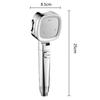 3 Modes Adjustable One-Key Stop Water Shower Heads High Pressure Water Saving  Shower Heads High Quality Bathroom Showers