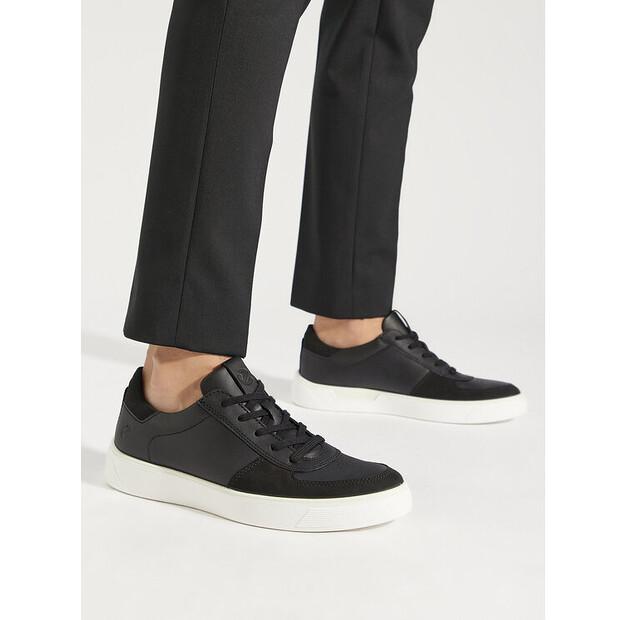 Men's ECCO Street Tray Sneakers 50480451052 Black