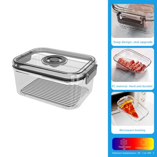 Bread Box Large Capacity Airtight Storage Container with Lid Time Recording Dial Bread Loaf Container Food Storage Organizer for Kitchen Counter