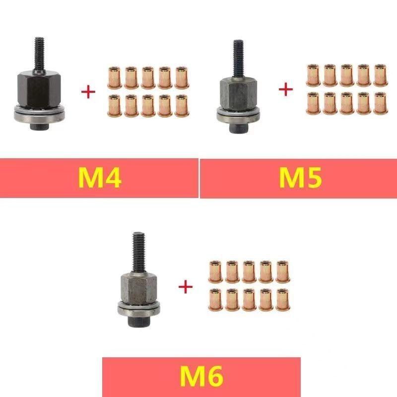 Manual Blind Rivet Nut Tool for Sheet Metal & Car License Plates
