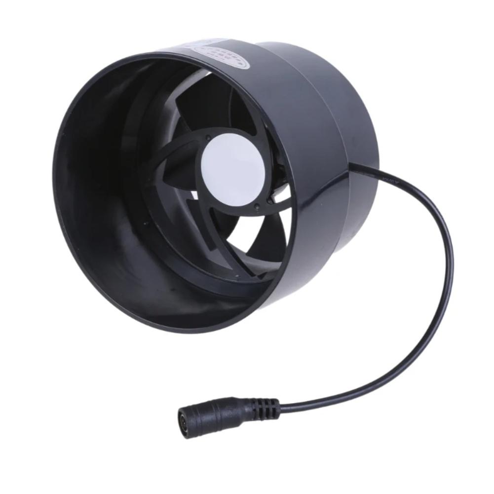 Ventilatore Silenzioso a 12V con Basso Consumo Energetico 5W e Apertura 100mm 110mm per Bagni, Cucine e Gabbie per Animali