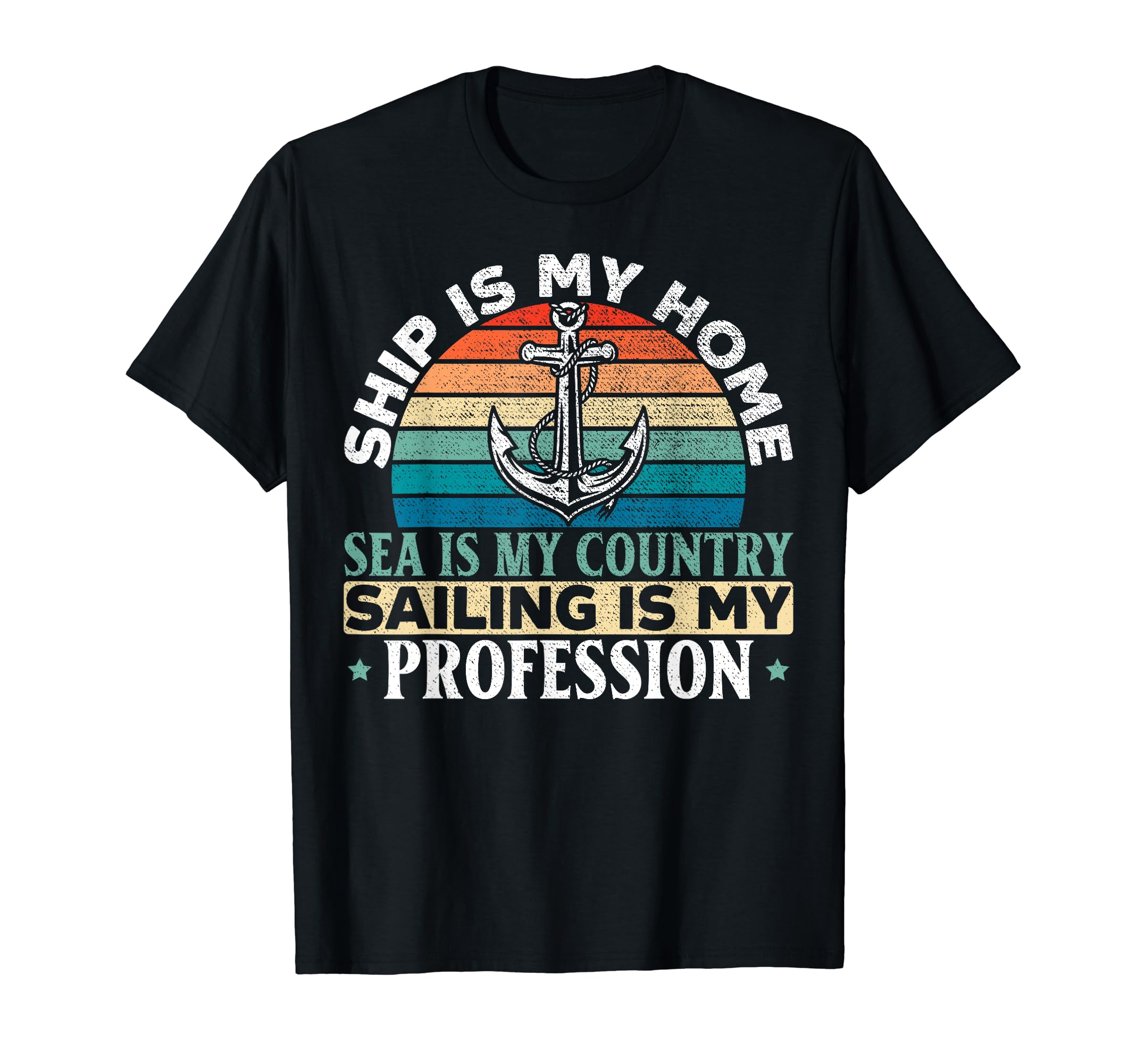 Sailor ship occupation seaman sea sailing T-shirt