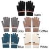 Winter Warm Stretch Outdoor Skiing Touch Screen Gloves Knitted Thicken Full Finger