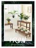 Multi-layer Solid Wood Indoor Balcony Plant Stand