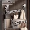 Punch-Free Aluminum Wall Hooks