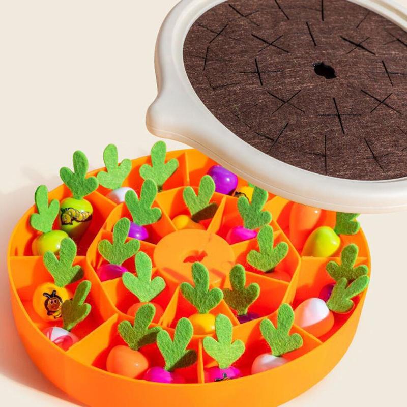 

1 комплект Хлопковая игра Монтессори Редис Детская плюшевая Вытягивающая морковь Интерактивные игрушки Распознающие Обучающие игрушки для детей Подарок