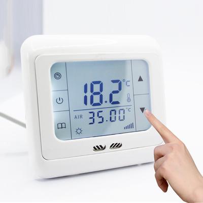 Thermostat de chauffage électrique 099 ( celsius ) 16000 (mA) Thermostat de chauffage au sol à écran LCD tactile