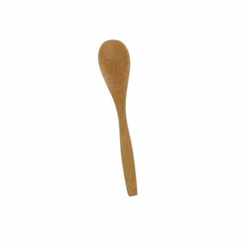 Tableware East: Stylish and comfortable oval (natural) spoon (bamboo)