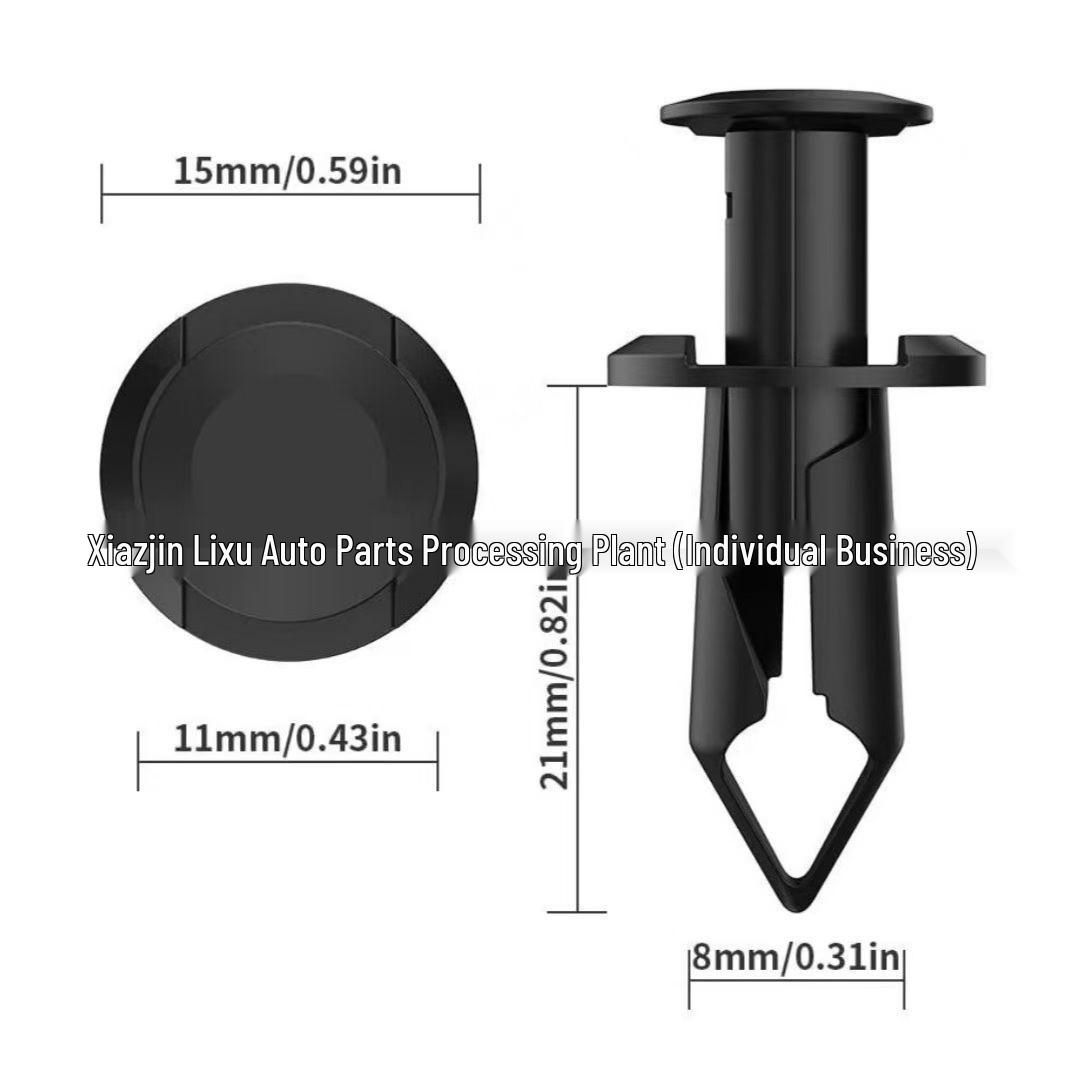 

Push-Type Fastener for Honda, Suzuki, Kawasaki Car & ATV Fenders чорний