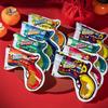 Internet celebrity handheld automatic inflatable fireworks gun wedding spray flower new year party birthday party atmosphere props