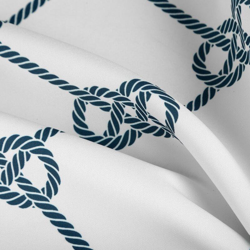 Garden Curtain 155X220 White Knot