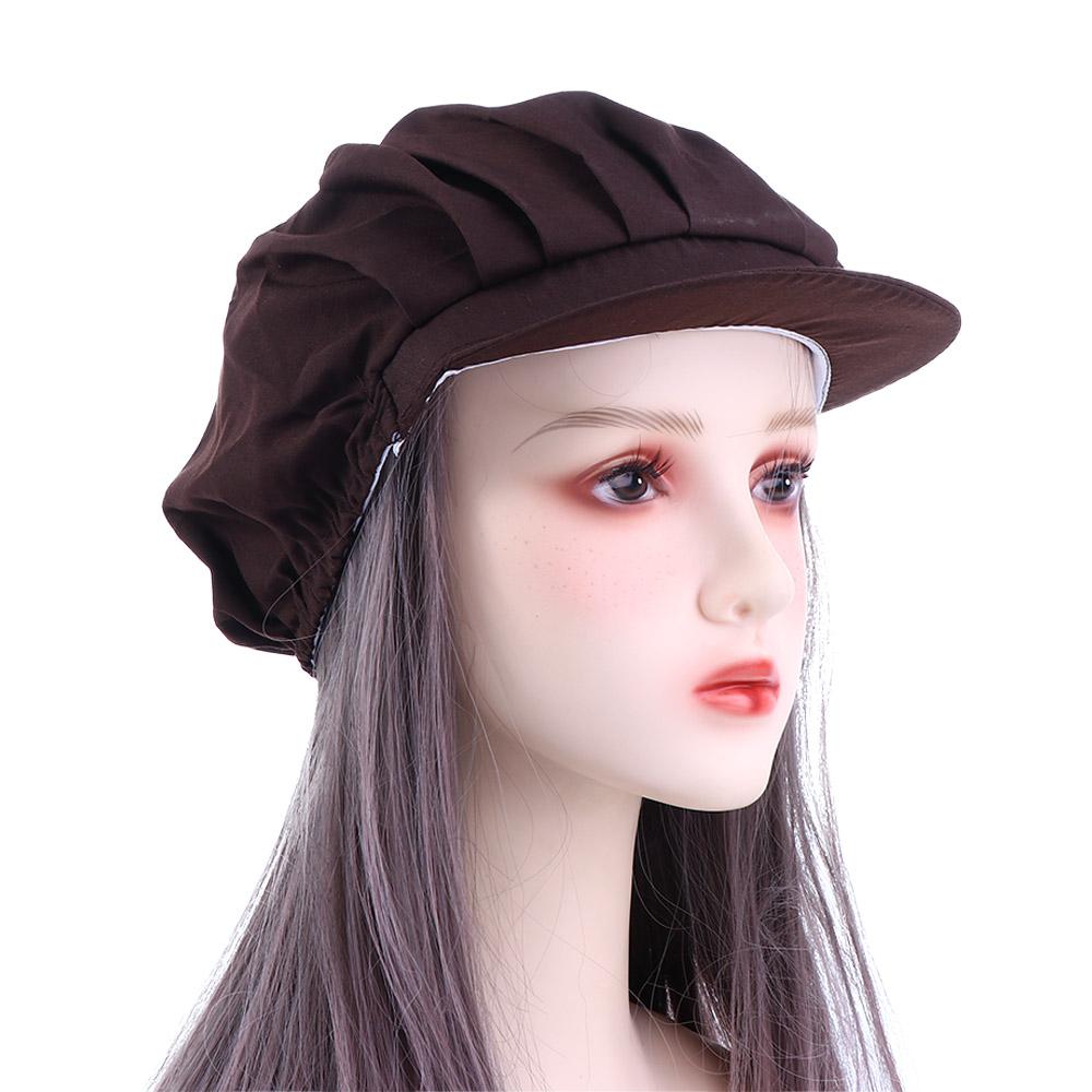 

Эластичная рабочая униформа для готовки, пылезащитная, для ресторанов, кухонные принадлежности, поварской колпак, поварская шапка