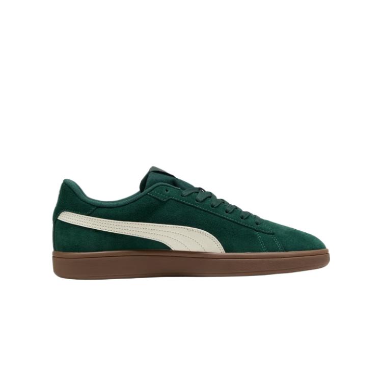 Puma Smash Classic Versatile Retro Comfortable Breathable Low-Top Sneakers Unisex Sneakers Green 390984-27