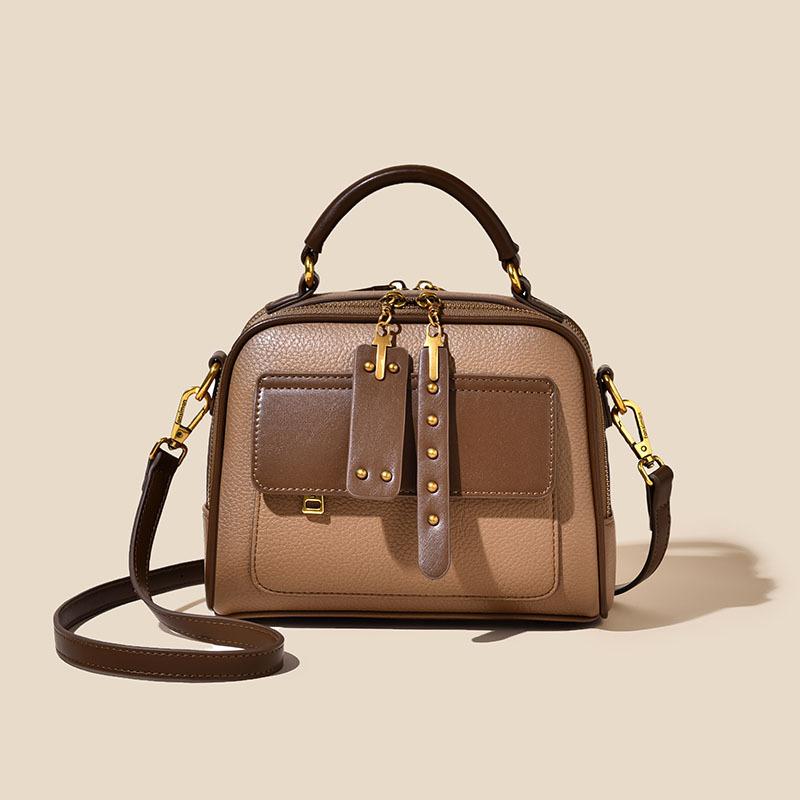 

Crossbody bag new high-end bag fashion contrasting color women s handbag large-capacity versatile shoulder bag wholesale