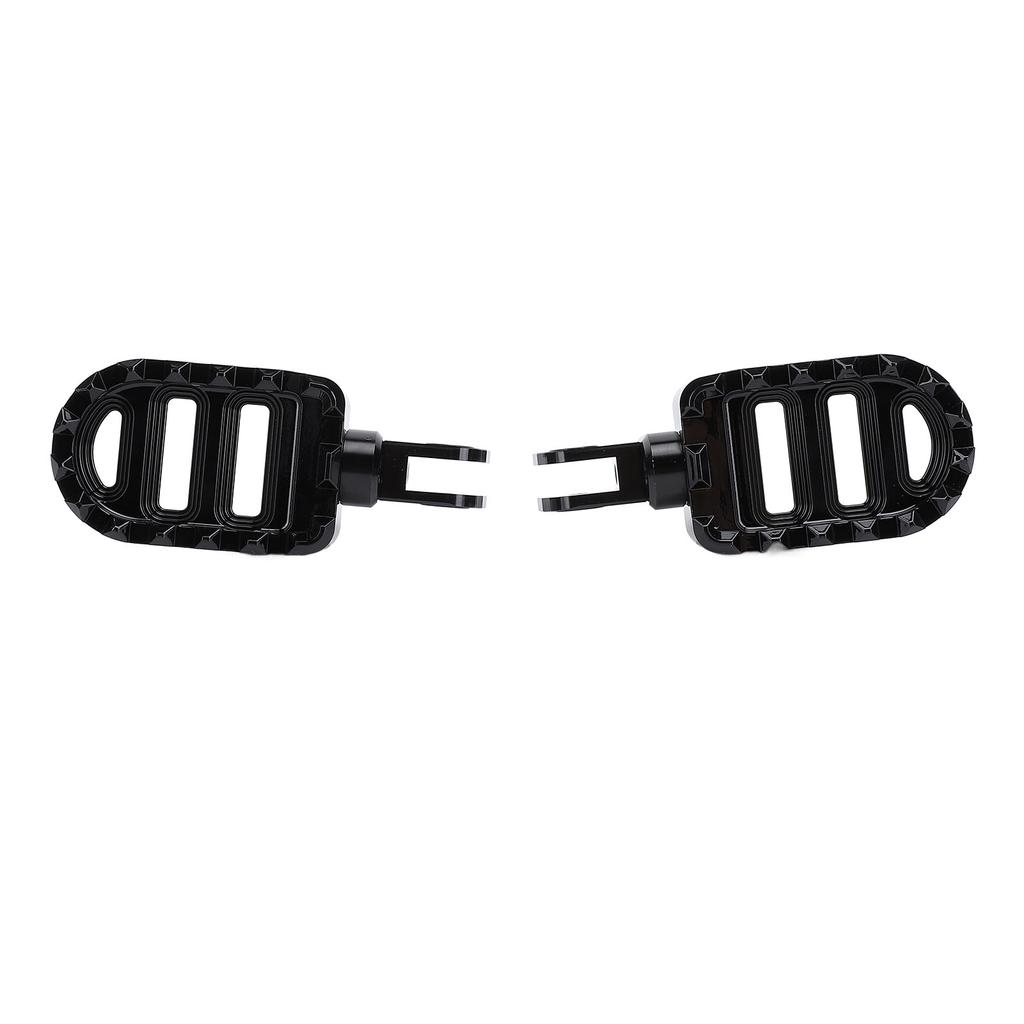 Přední stupačky na motocykl, protiskluzové, nastavitelná výška, hliníková slitina, kovová opěrka nohou pro motocykl