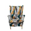 Ushaka Armchair Cover With Bright, Expressive Geometric Patterns